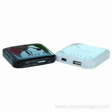 2013 Hot-sale Portable 5V Smartphone Power Banks with 2,000mAh Capacity